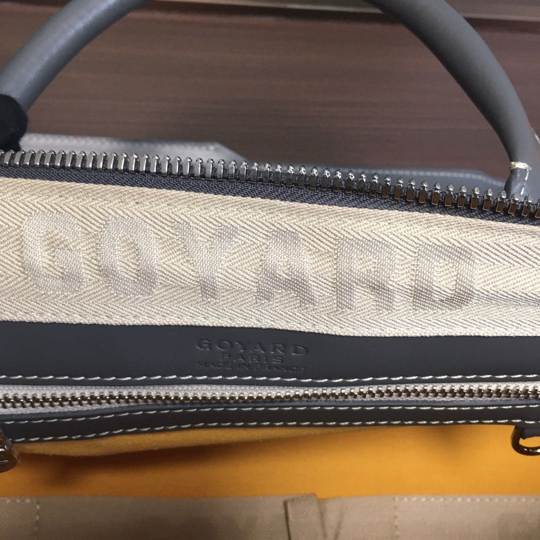 SAC GOYARD BOSTON 50 TRAVEL BAG gris