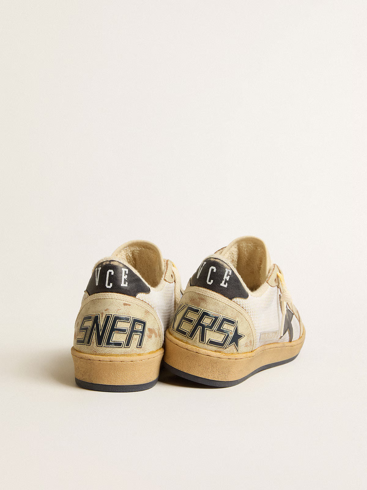 Golden Goose Ball Star – Mesh Noir