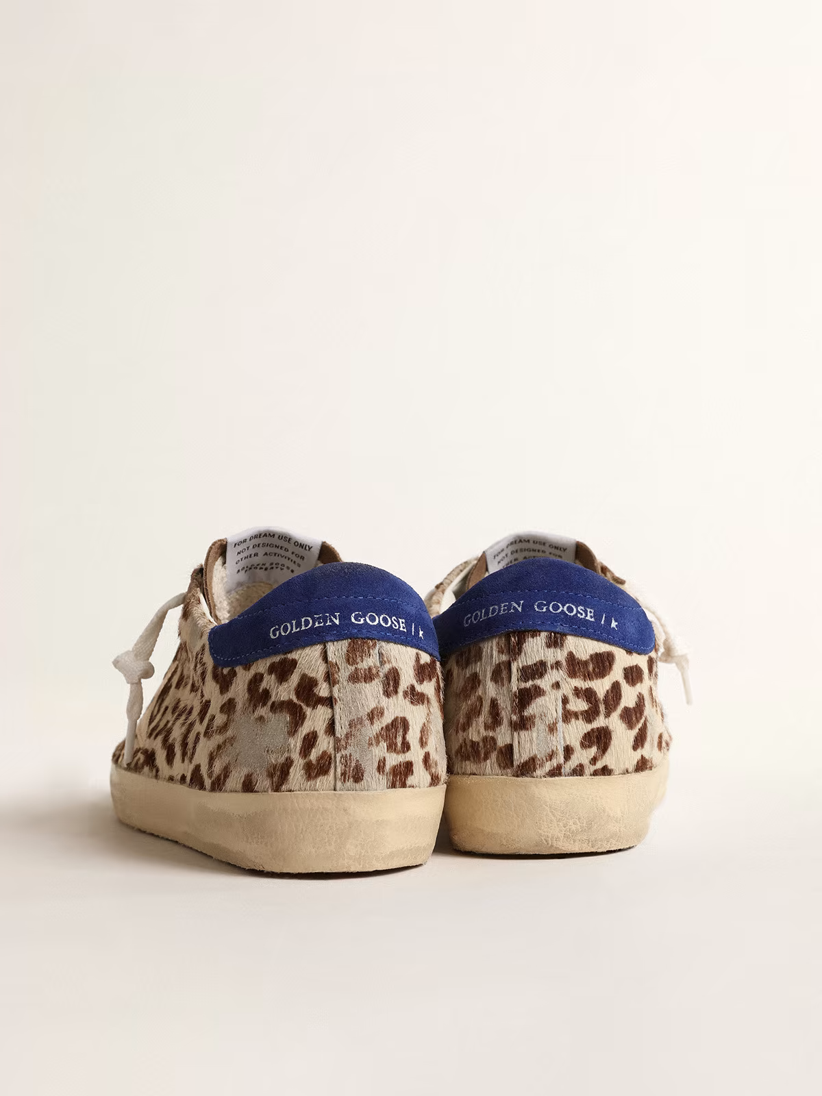 Golden Goose Super-Star Pony Hair Leopard Sneaker