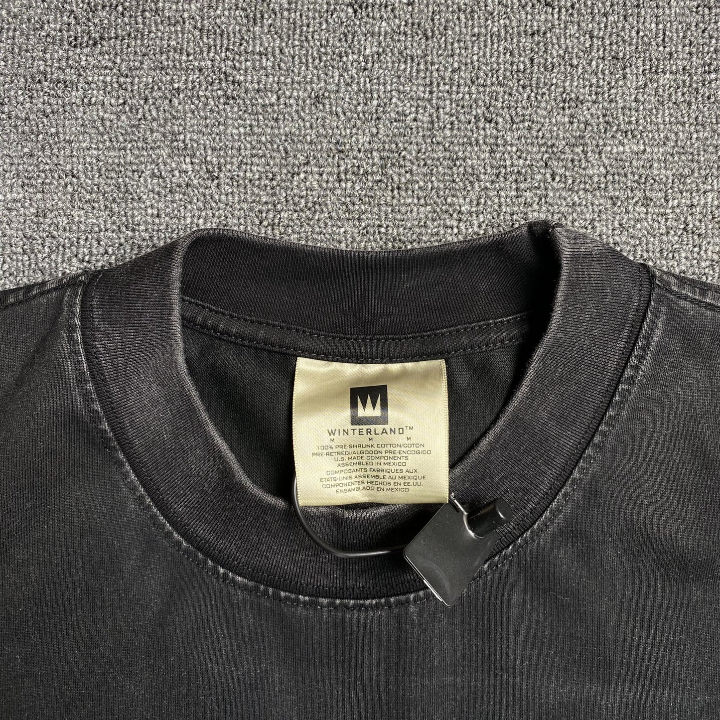 T-SHIRT ICON KENDRICK LAMAR GRIS FONCÉ