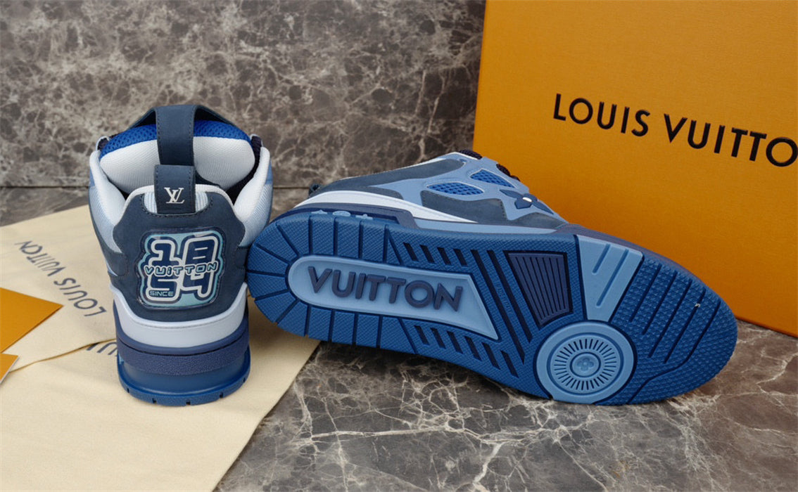 LOUIS VUITTON SKATE SNEAKER BLUE