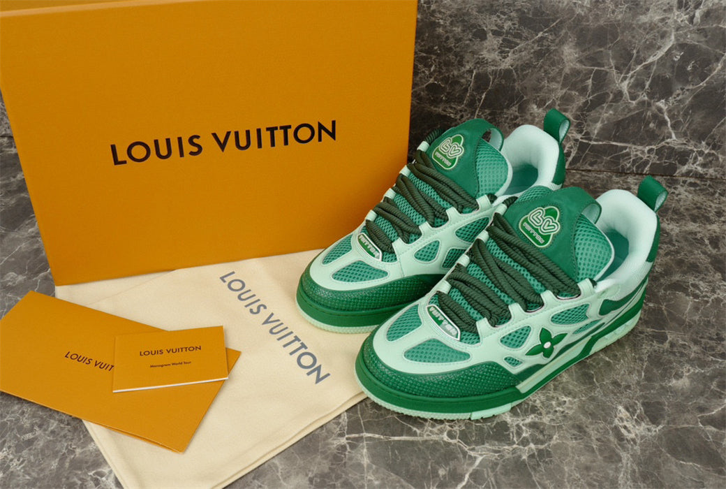 LOUIS VUITTON SKATE SNEAKER GREEN