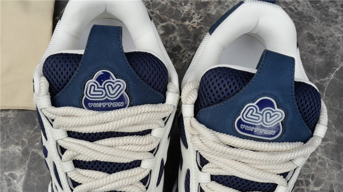 LOUIS VUITTON SKATE SNEAKER MARINE WHITE