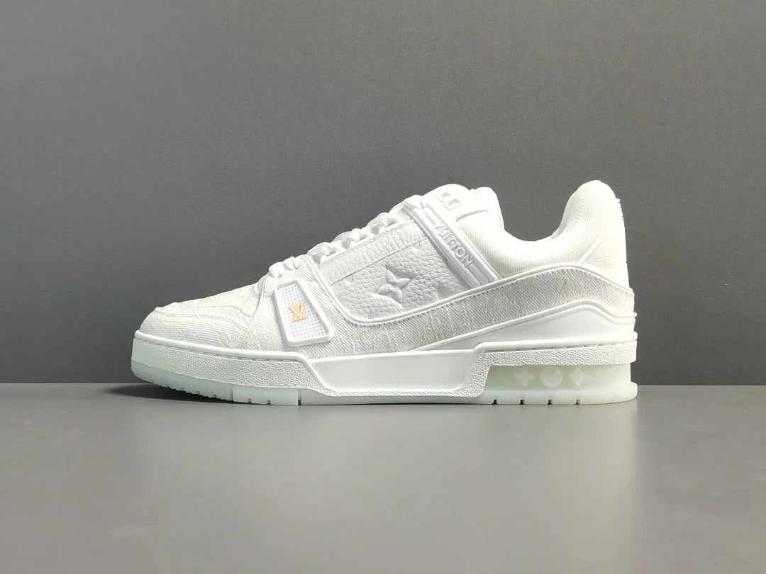 LOUIS VUITTON TRAINER SNEAKER BLANC