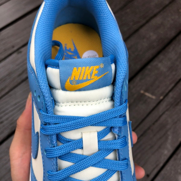NIKE Dunk Low "Blue Jay and Coconut Milk"