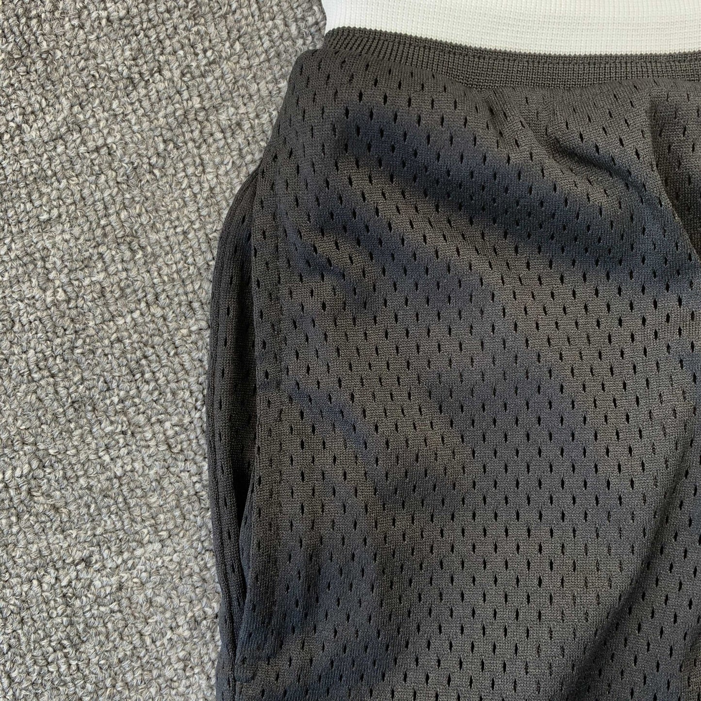 SHORT RHUDE COURT LOGO NOIR/BLANC