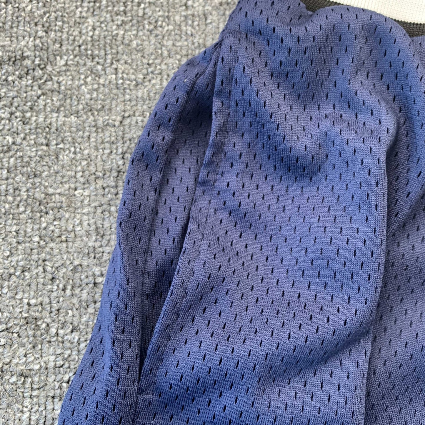 SHORT RHUDE COURT LOGO BLEU MARINE