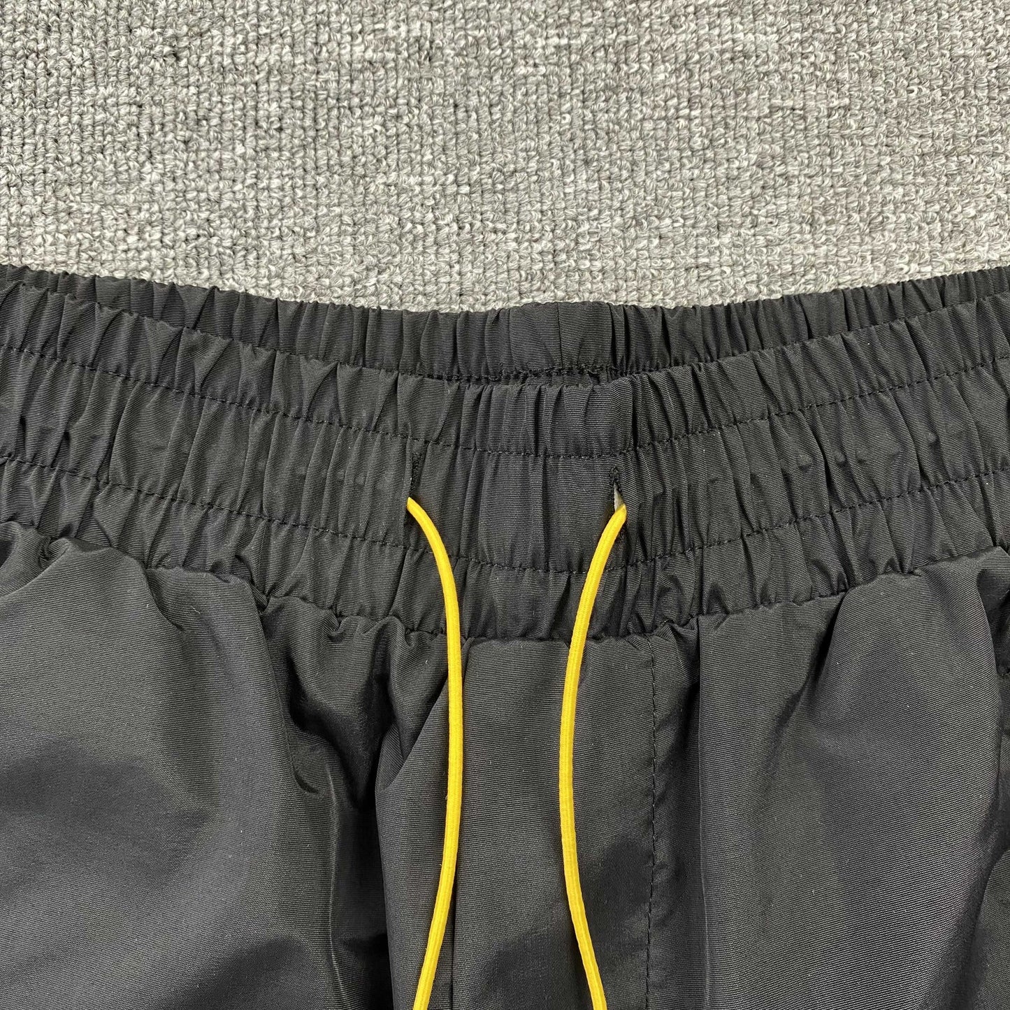 SHORT RHUDE RH LOGO NOIR SUR NOIR