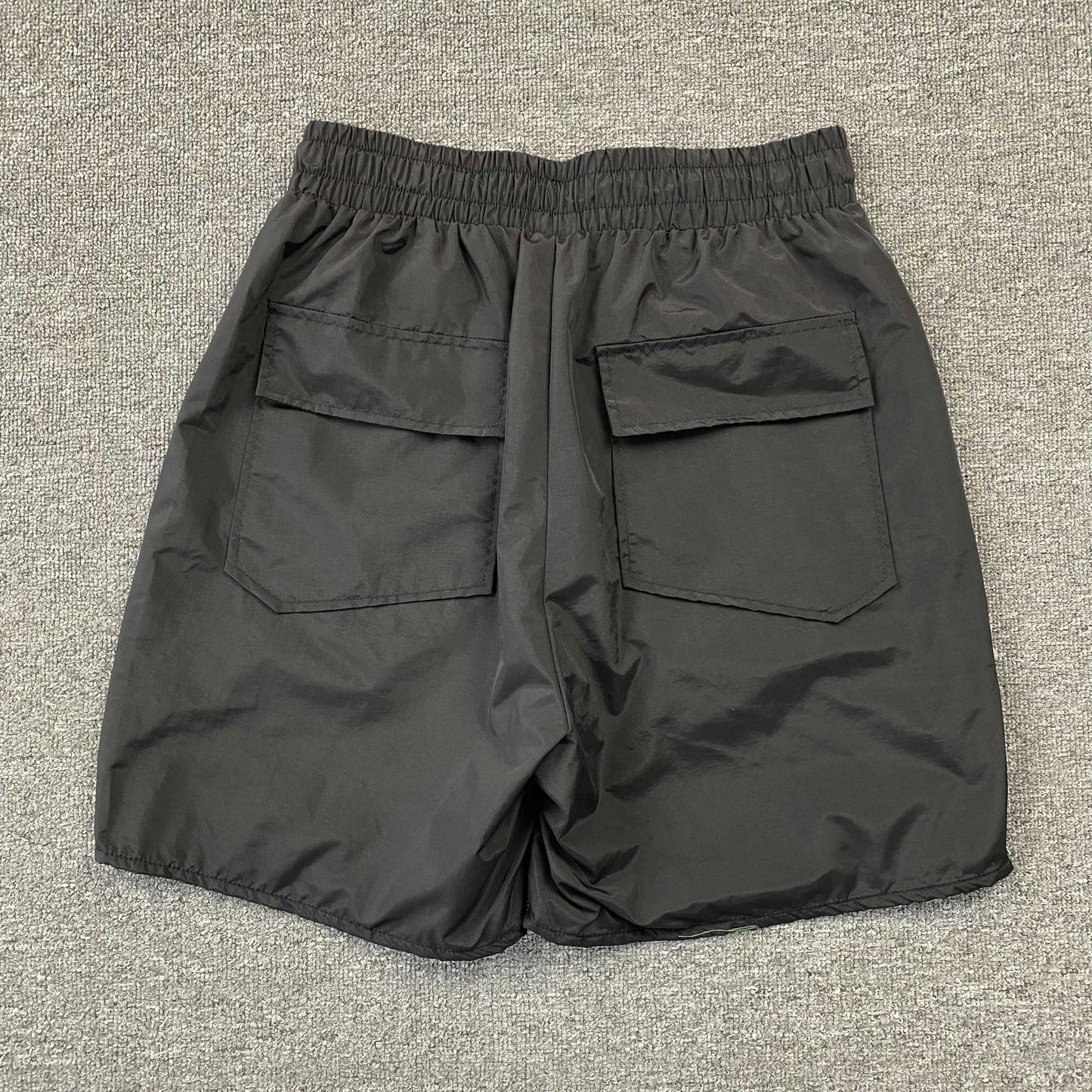 SHORT RHUDE RH LOGO NOIR SUR NOIR