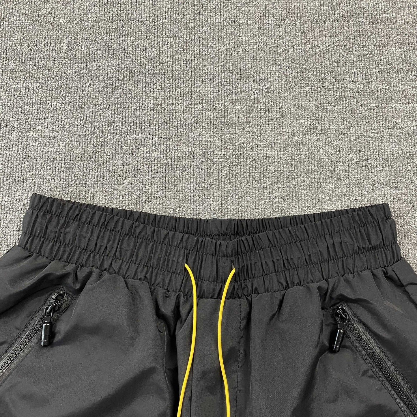 SHORT RHUDE RH LOGO NOIR SUR NOIR