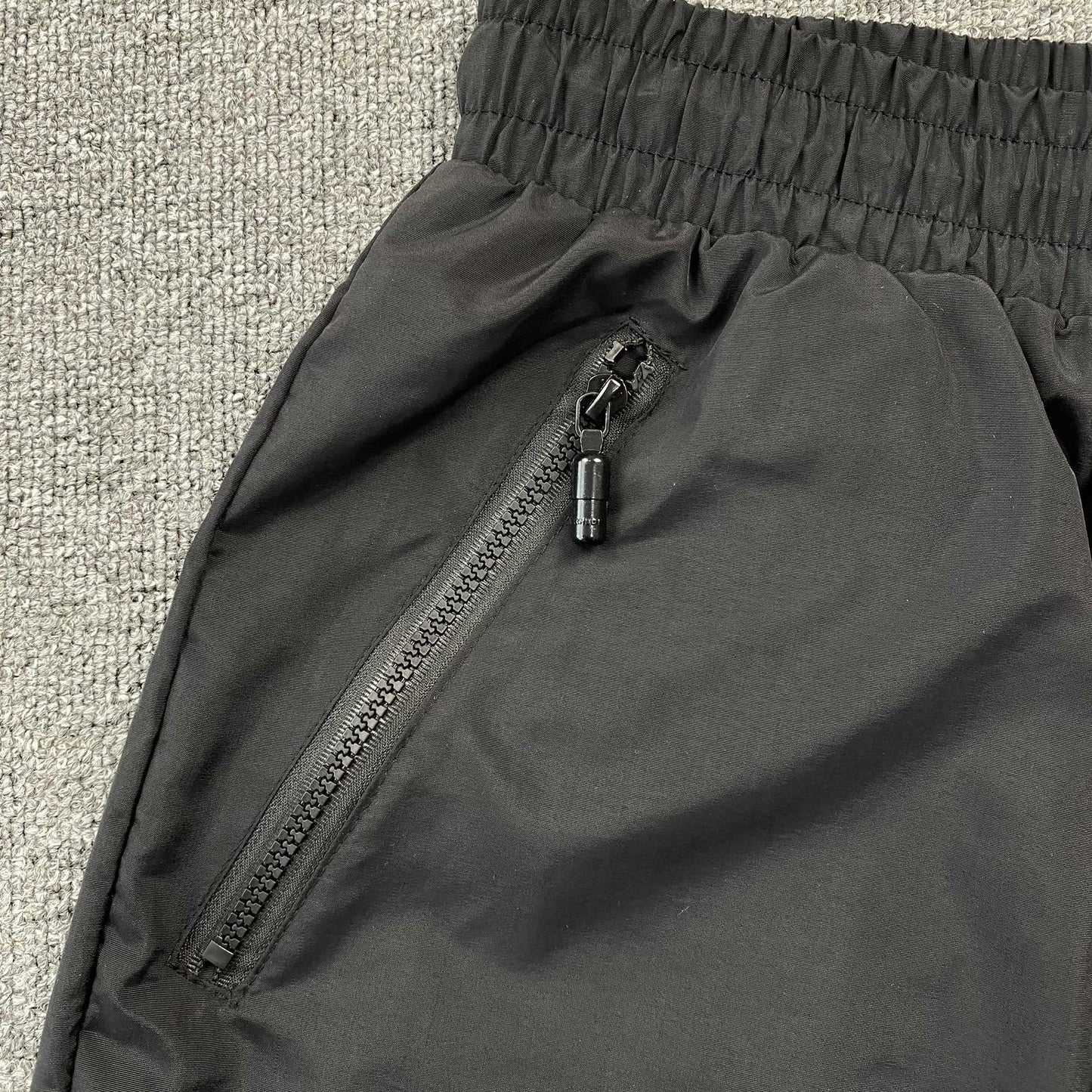 SHORT RHUDE RH LOGO NOIR SUR NOIR