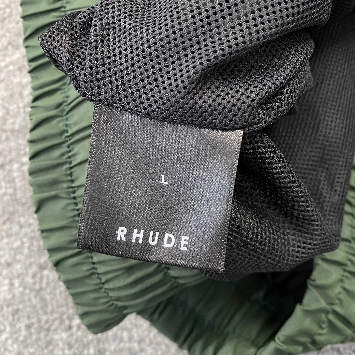 SHORT RHUDE RH LOGO VERT