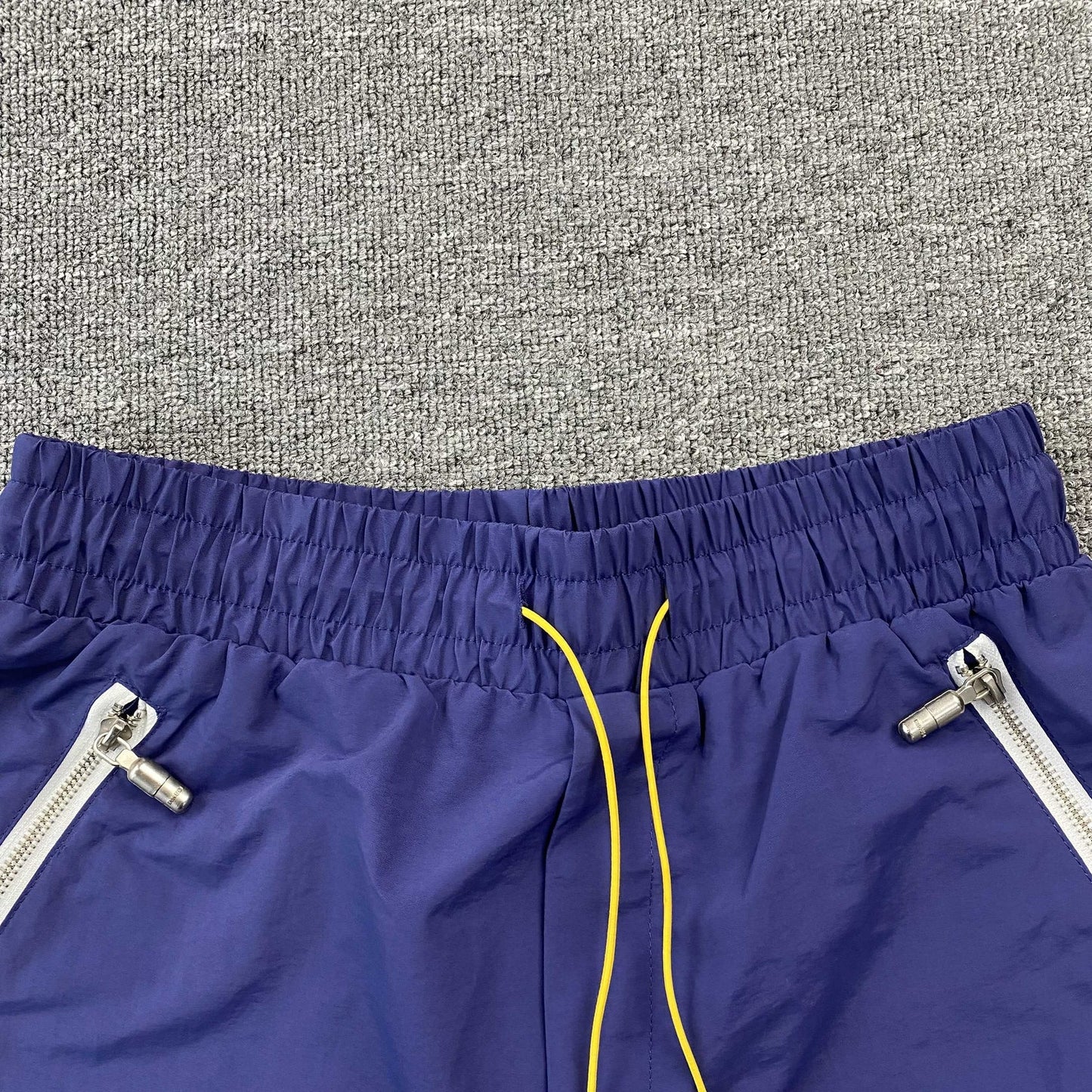 SHORT RHUDE RH LOGO BLEU MARINE