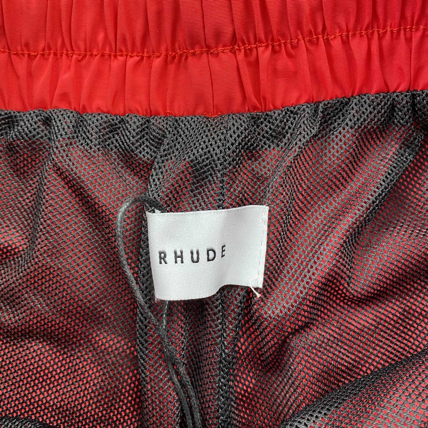 SHORT RHUDE RH LOGO ROUGE