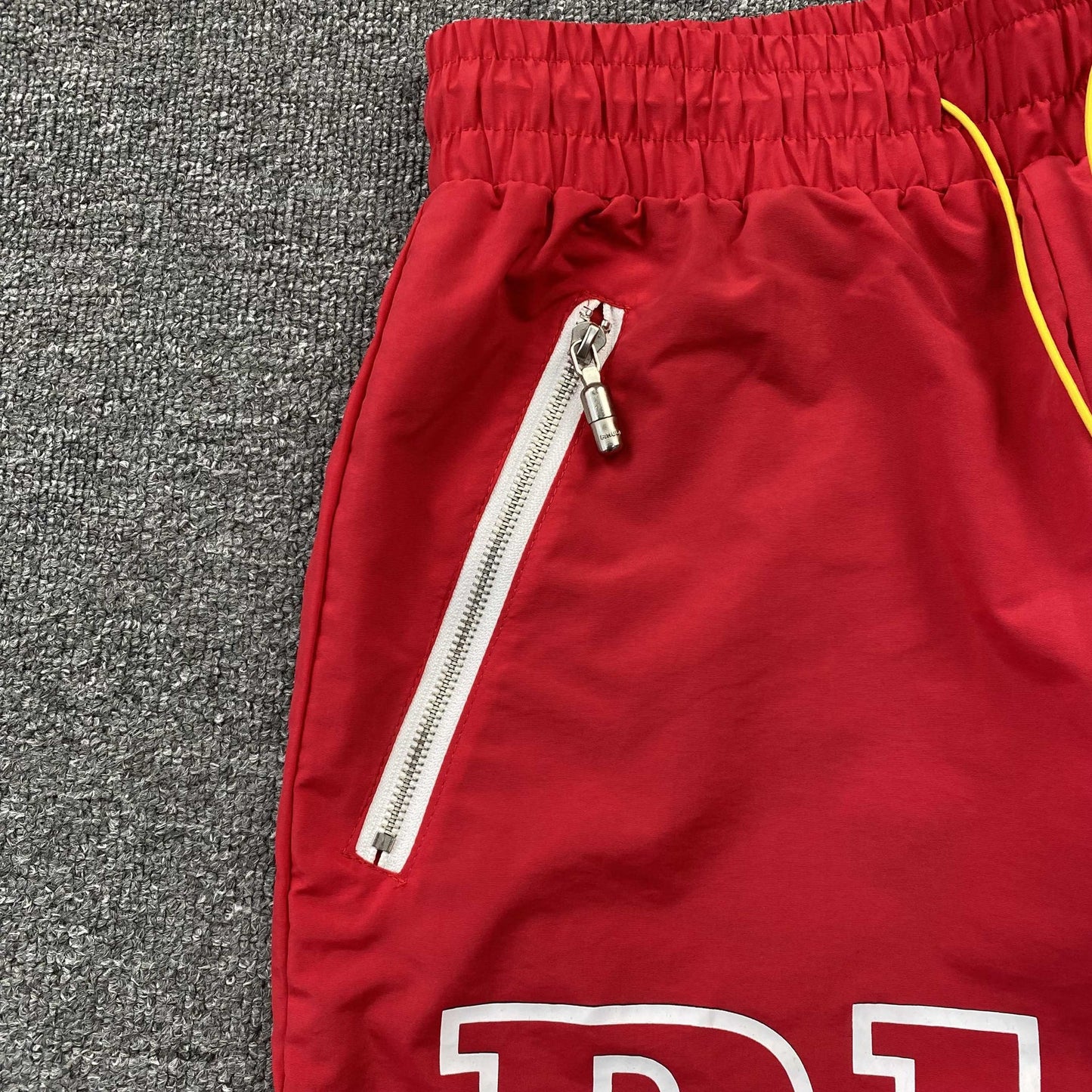 SHORT RHUDE RH LOGO ROUGE