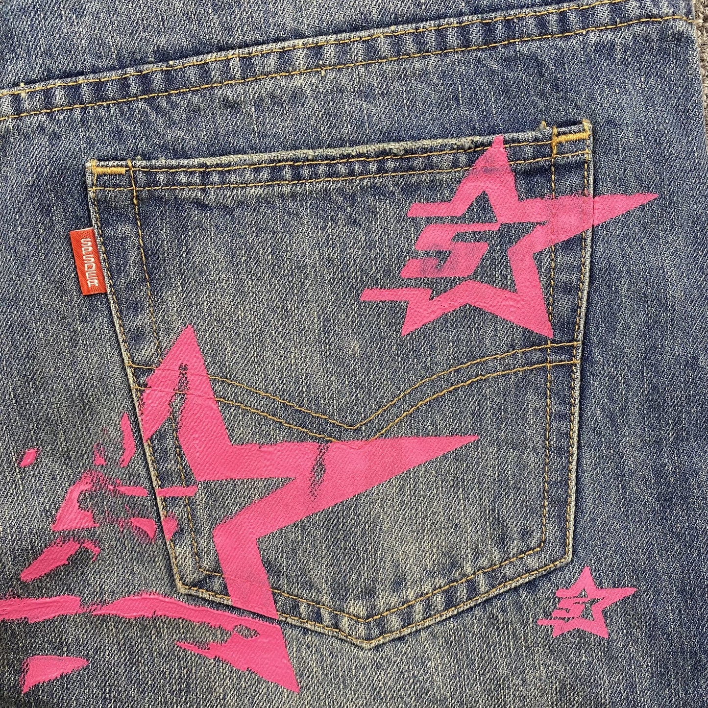 Jean vintage 5 étoiles SP5DER INDIGO