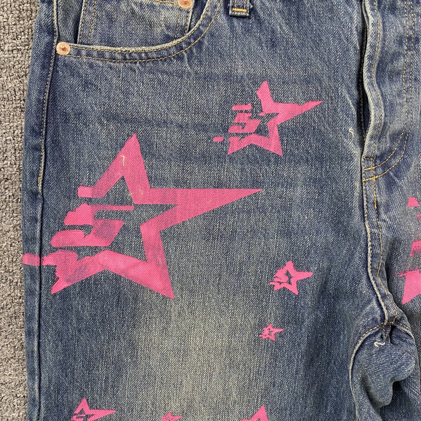 Jean vintage 5 étoiles SP5DER INDIGO