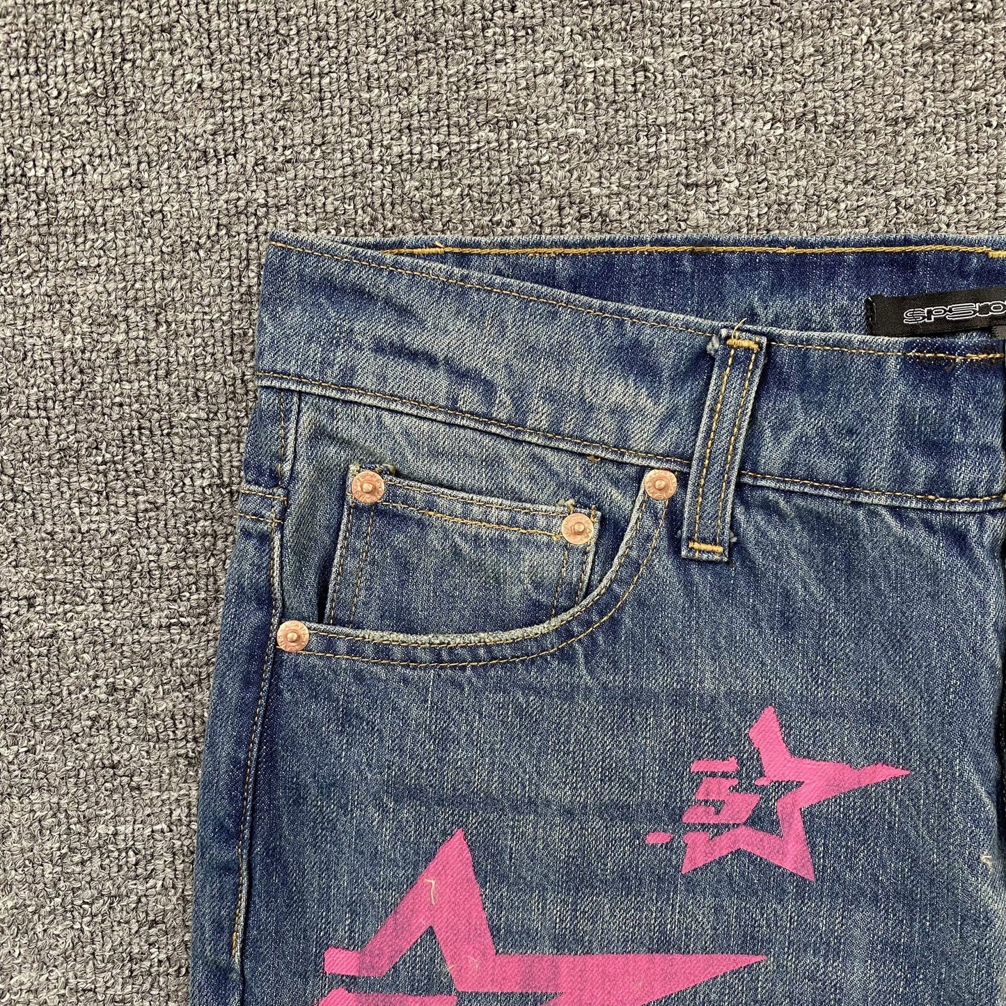 Jean vintage 5 étoiles SP5DER INDIGO