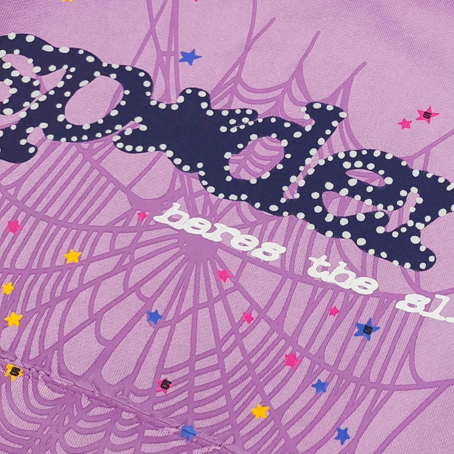 Sweat à capuche SP5DER ACAI violet