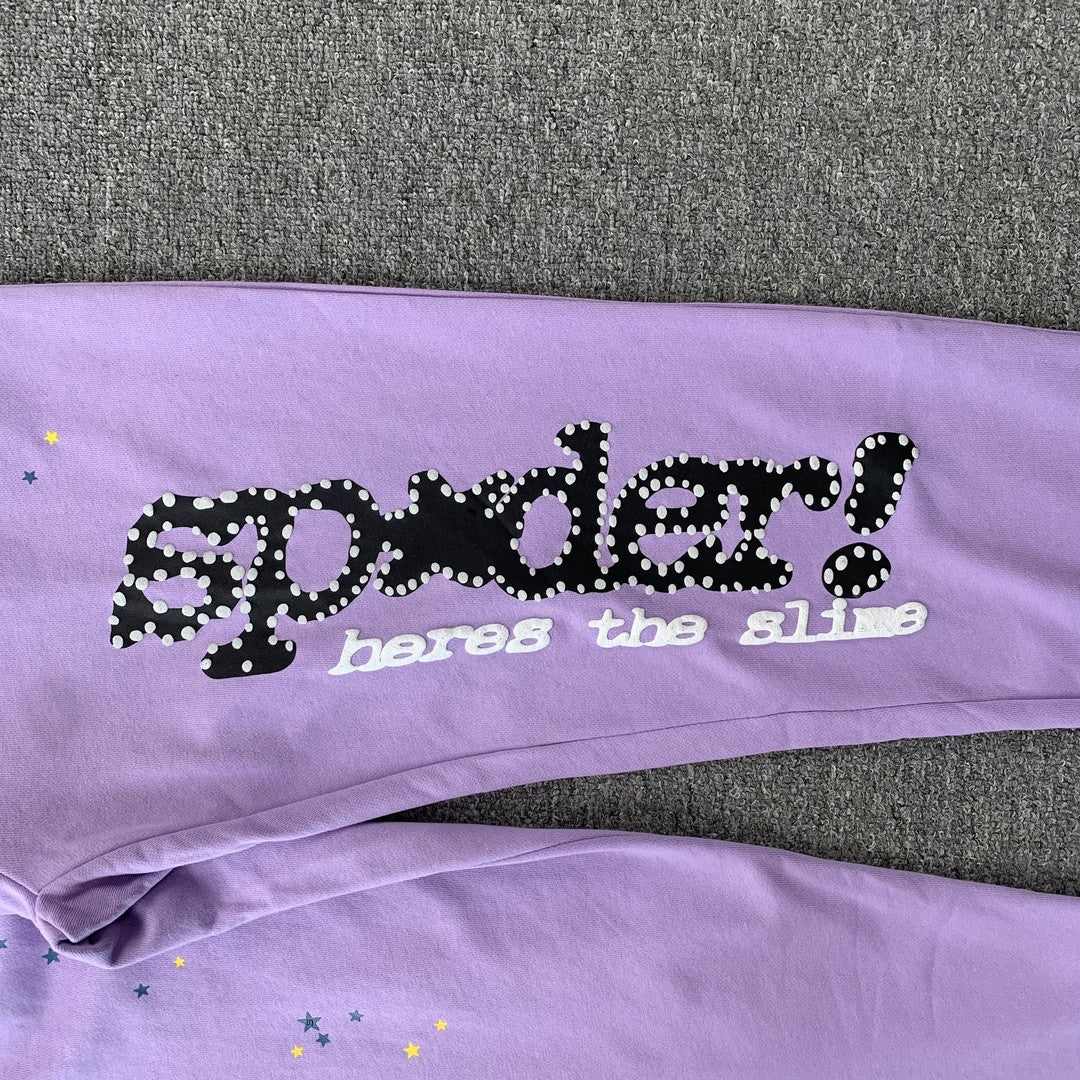 PANTALON DE SURVÊTEMENT SP5DER ACAI VIOLET