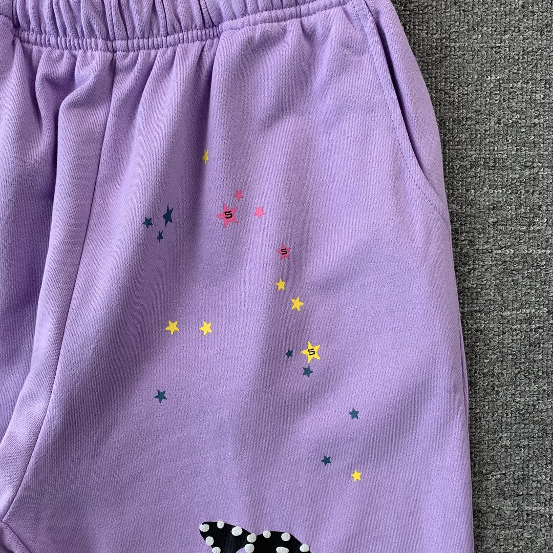 PANTALON DE SURVÊTEMENT SP5DER ACAI VIOLET