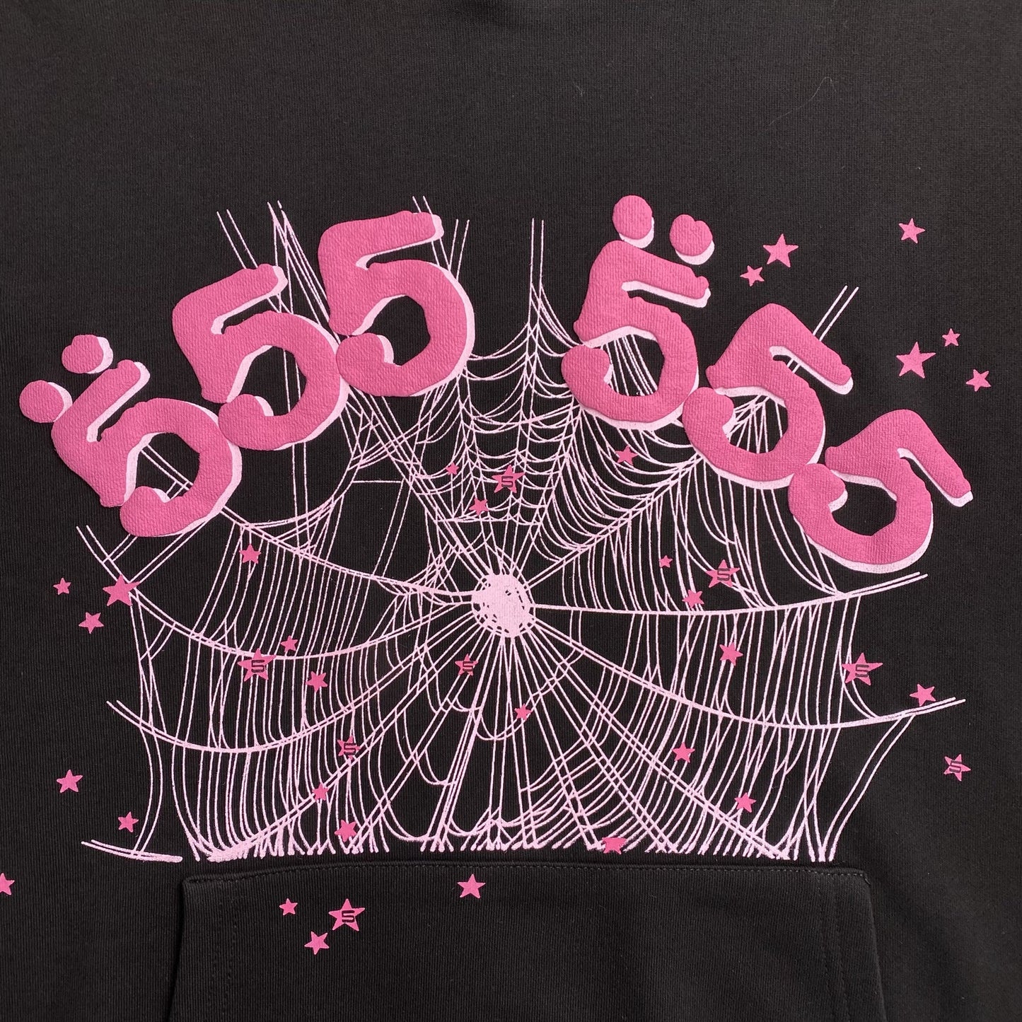 Sweat à capuche SP5DER ANGEL NUMBER NOIR