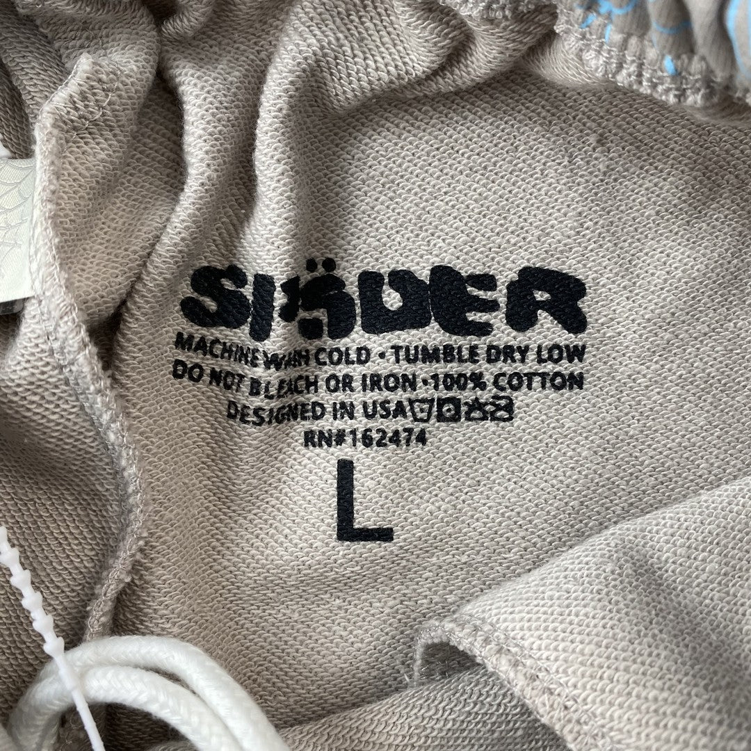 Pantalon de survêtement SP5DER AOP WEB GRIS CHINÉ