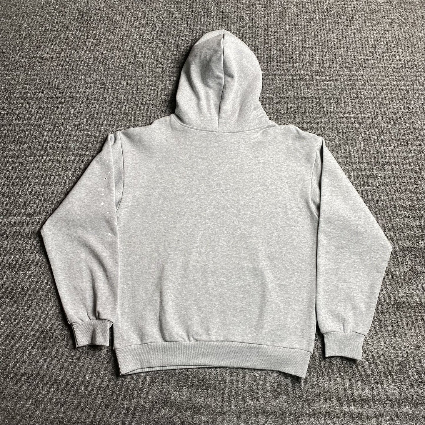 Sweat à capuche SP5DER ARACH NY PHOBIA gris cendre