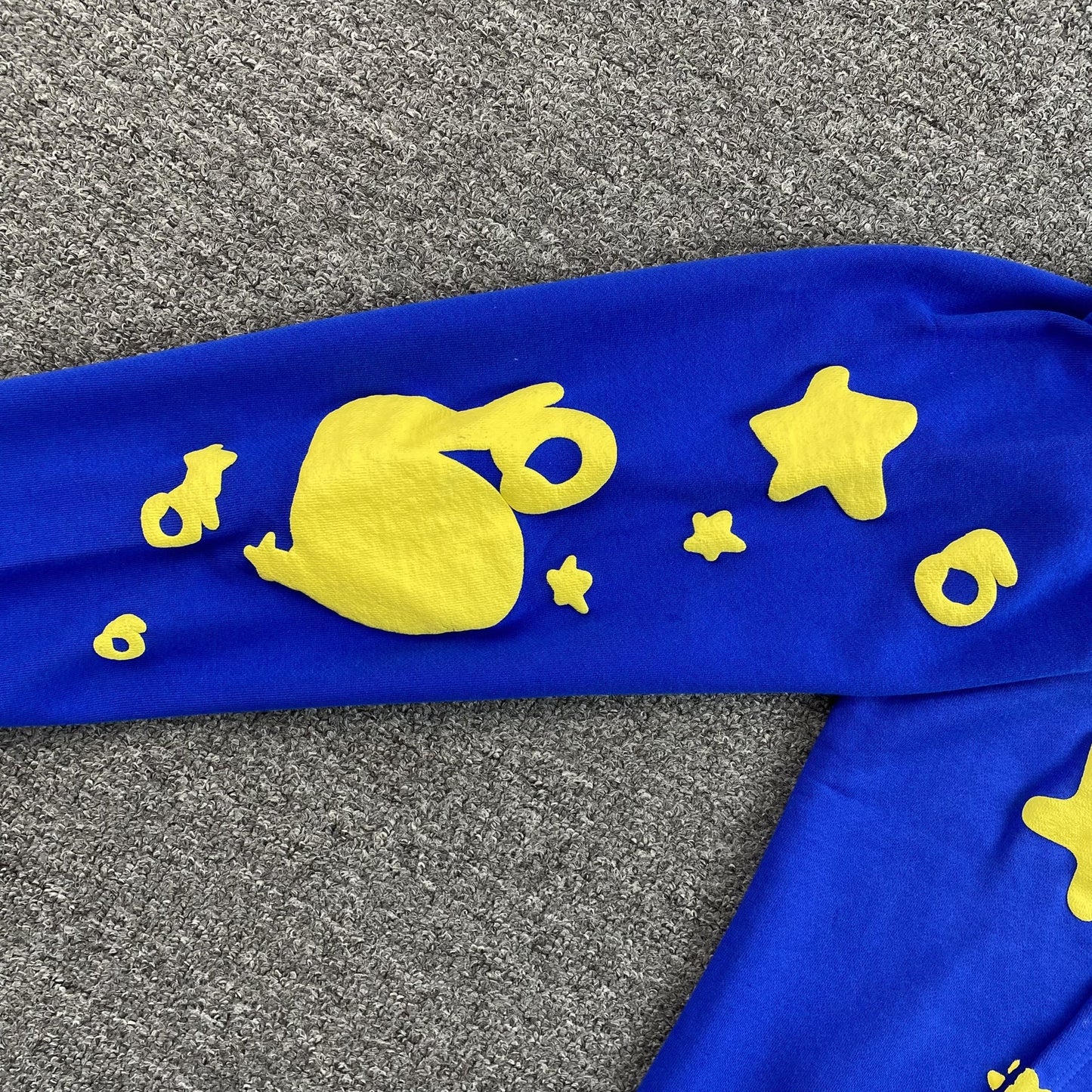 Sweat à capuche SP5DER BELUGA TC bleu