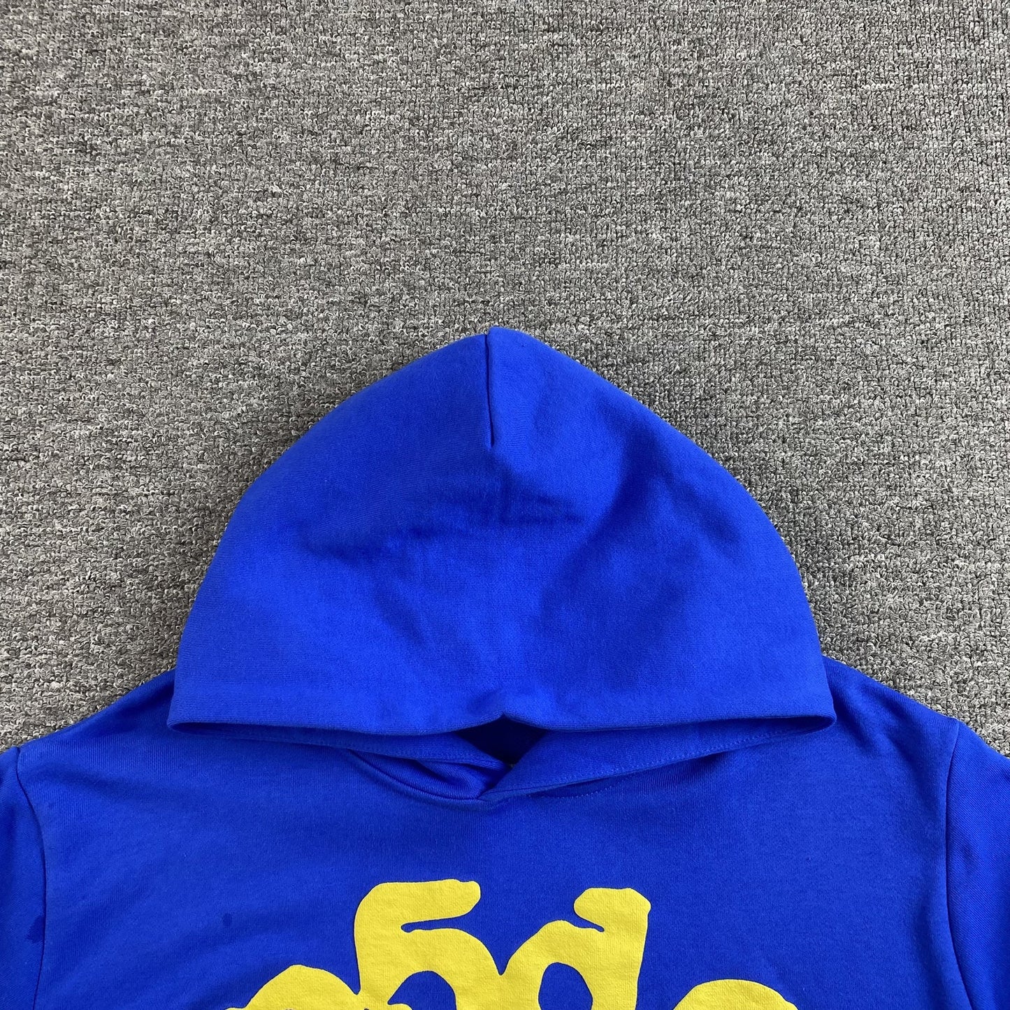 Sweat à capuche SP5DER BELUGA TC bleu