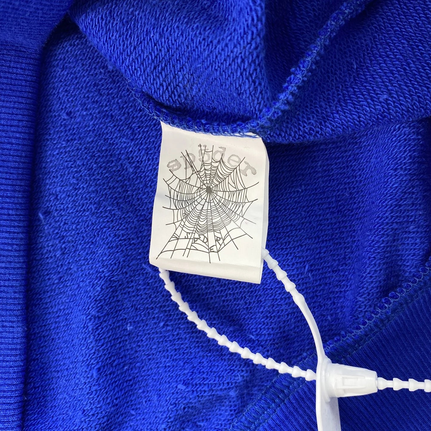 Sweat à capuche SP5DER BELUGA TC bleu