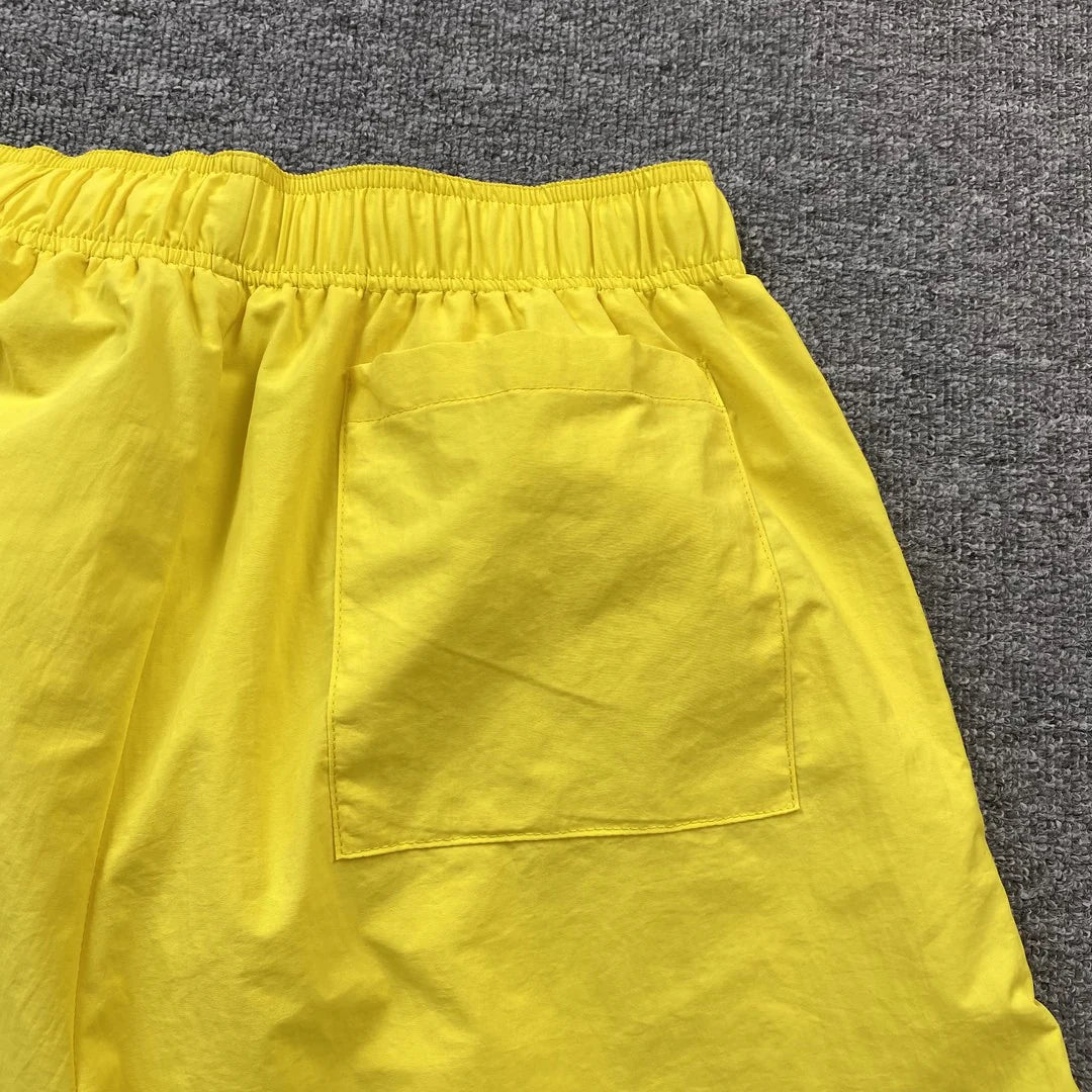 Short SP5DER OG WEB double couche jaune