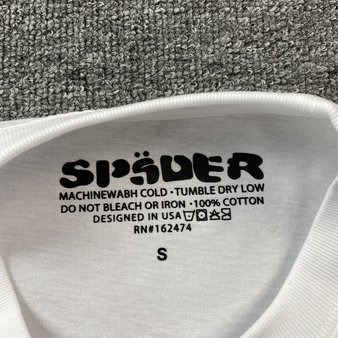 T-shirt SP5DER I HEART SP5DER blanc