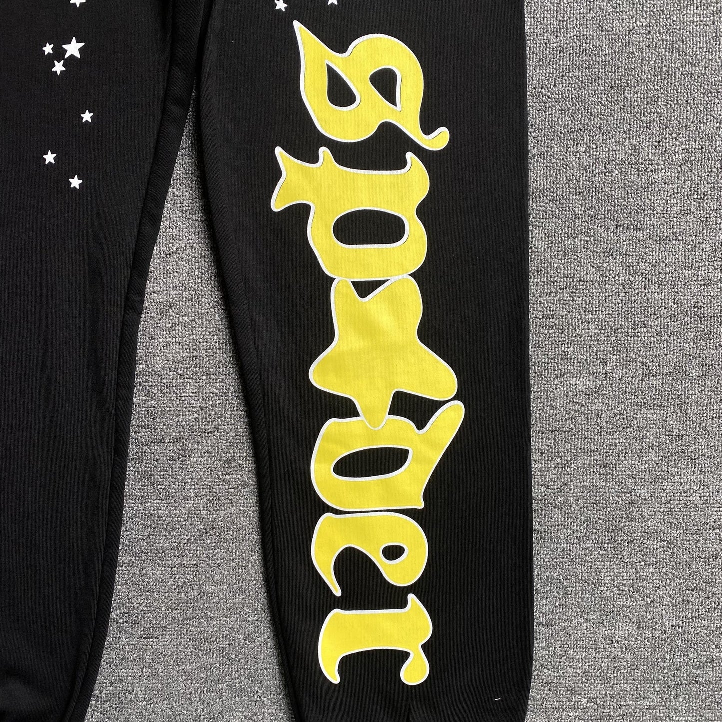 PANTALON DE SURVÊTEMENT SP5DER JEFFERY NOIR