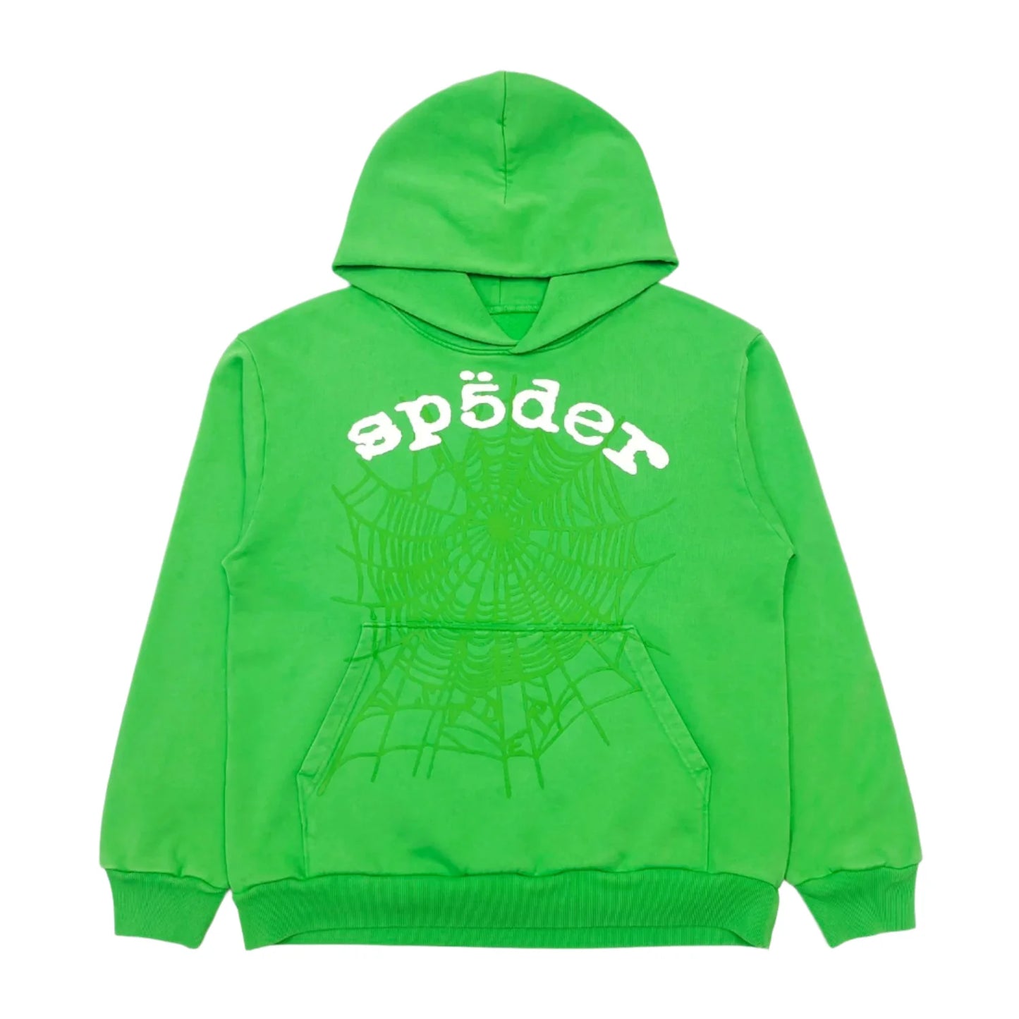 Sweat à capuche SP5DER LEGACY vert
