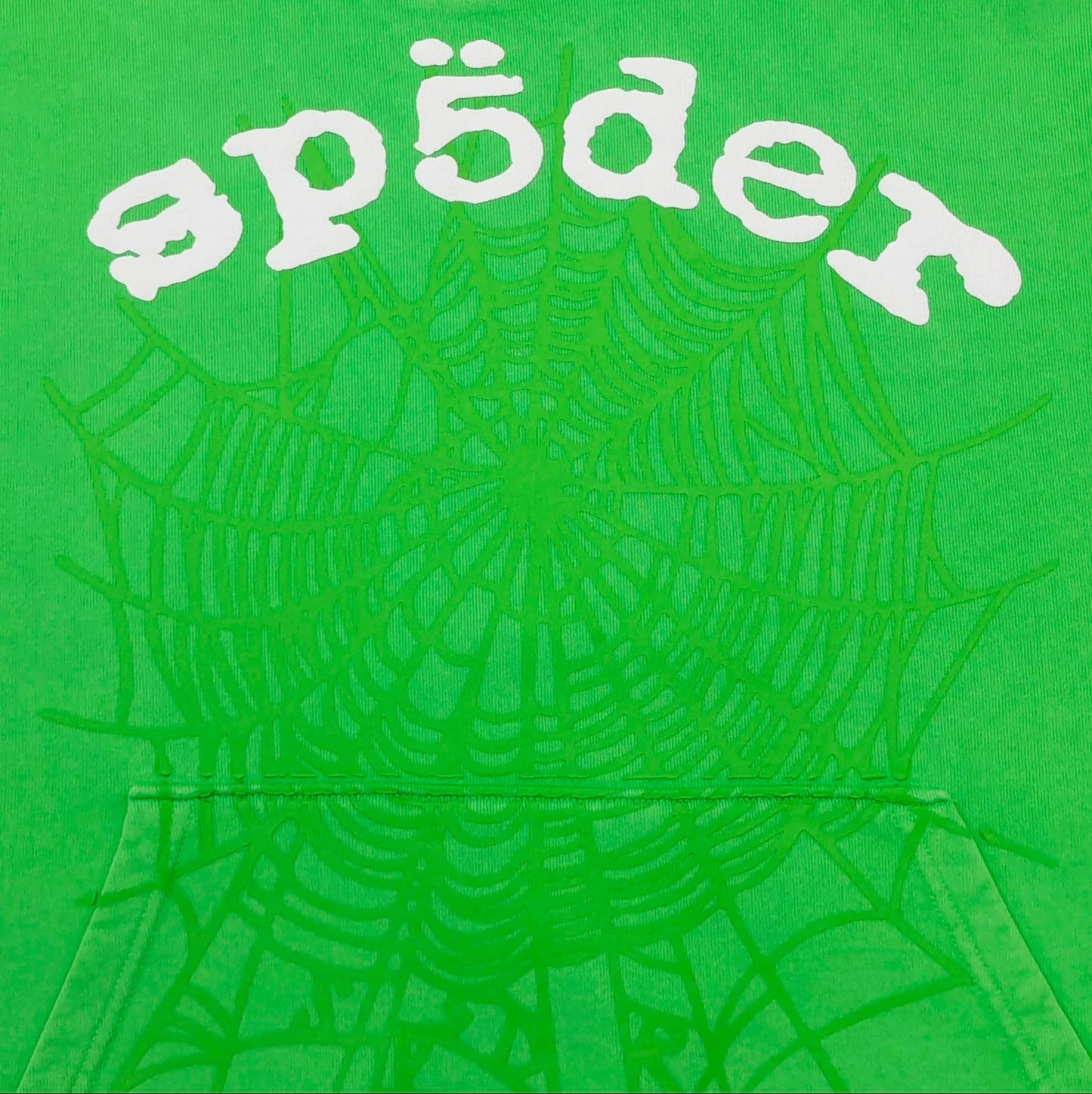 Sweat à capuche SP5DER LEGACY vert