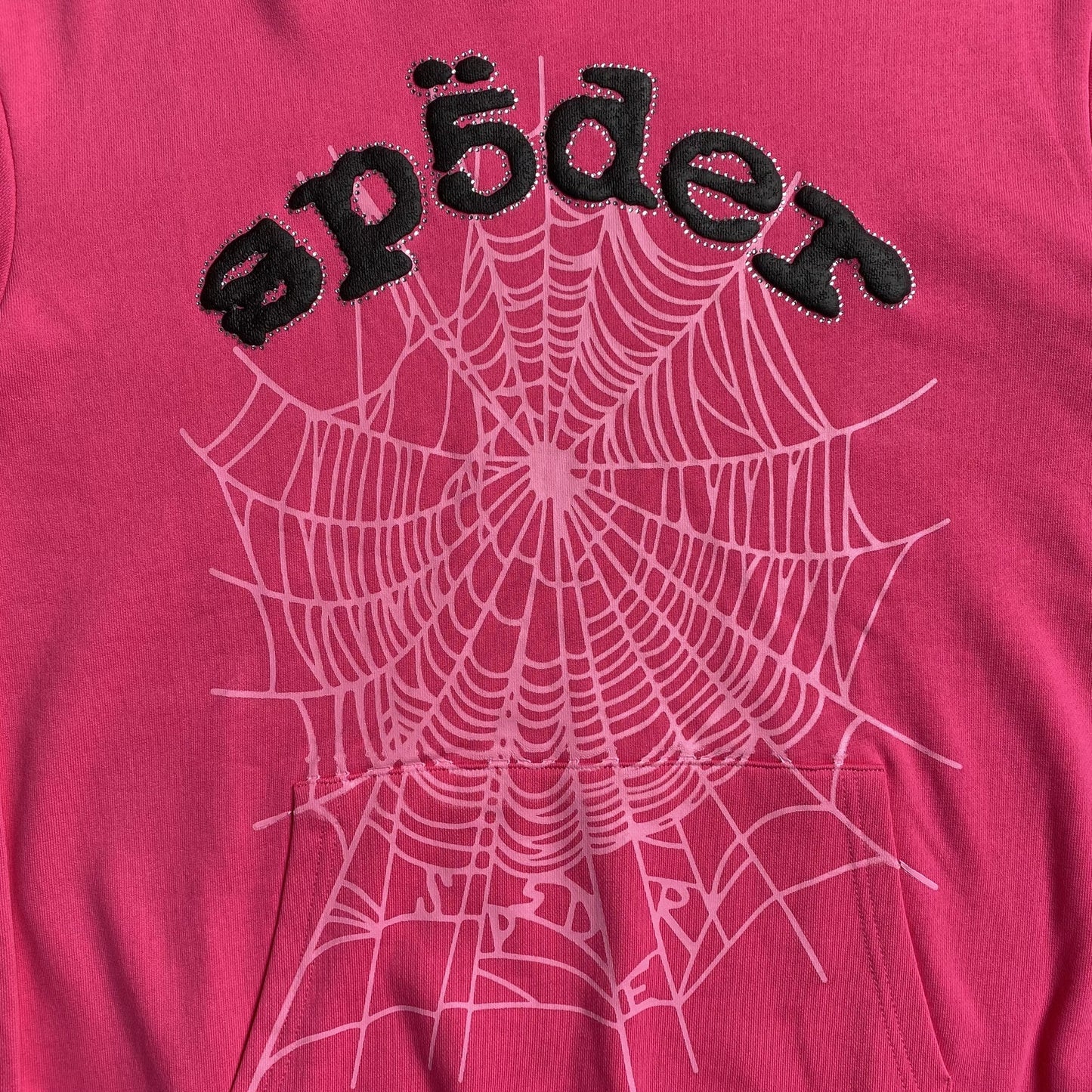 Sweat à capuche SP5DER LEGACY rose