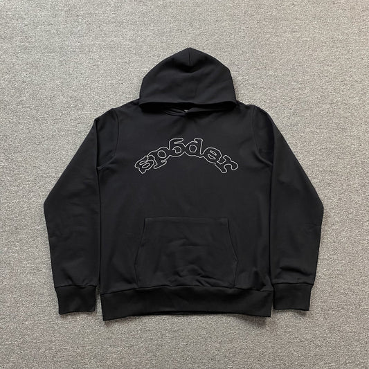 Sweat à capuche avec logo OG SP5DER noir