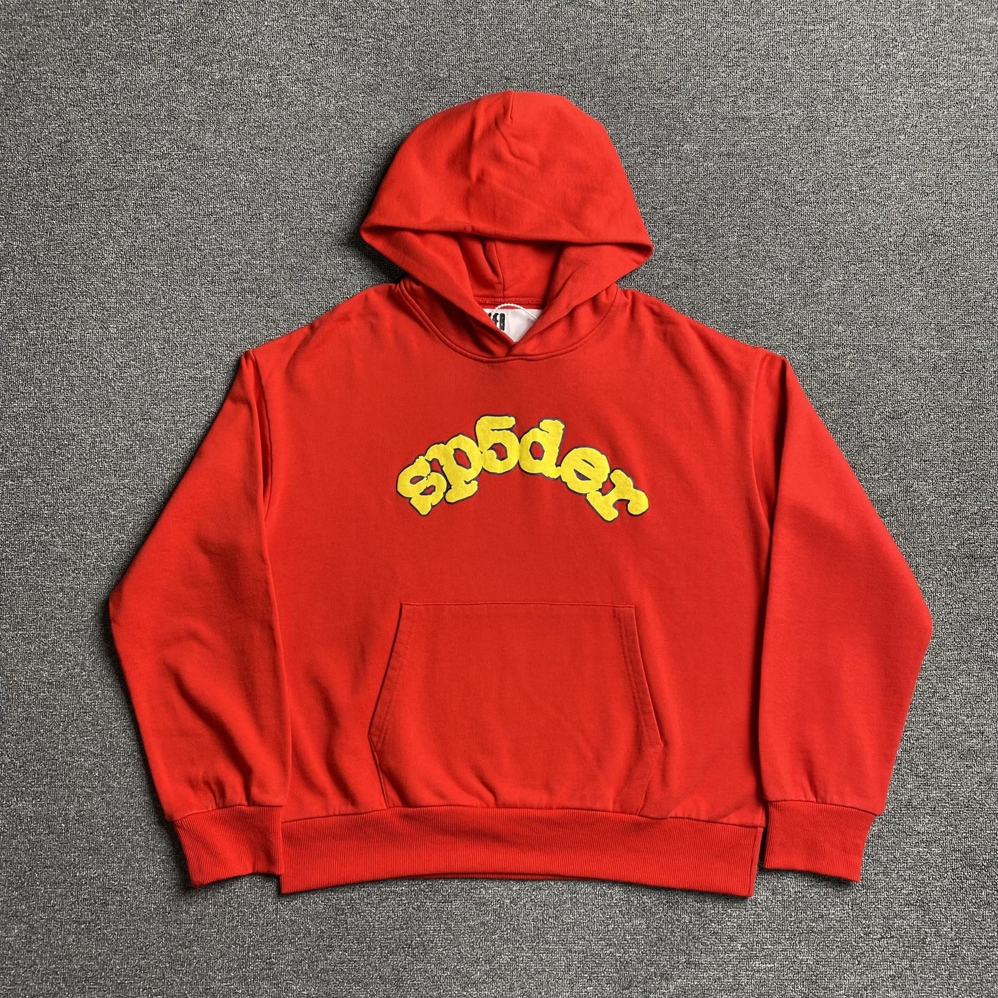 Sweat à capuche SP5DER OG rouge