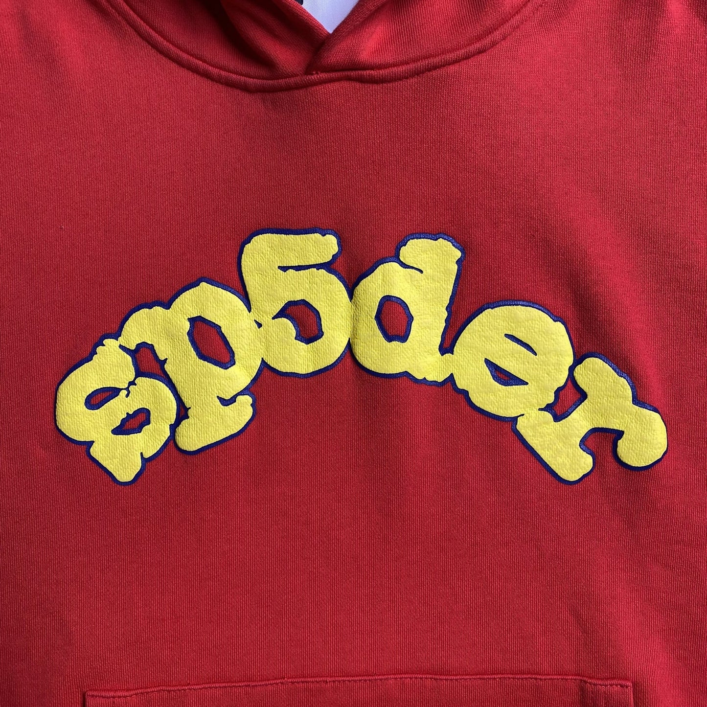 Sweat à capuche SP5DER OG rouge