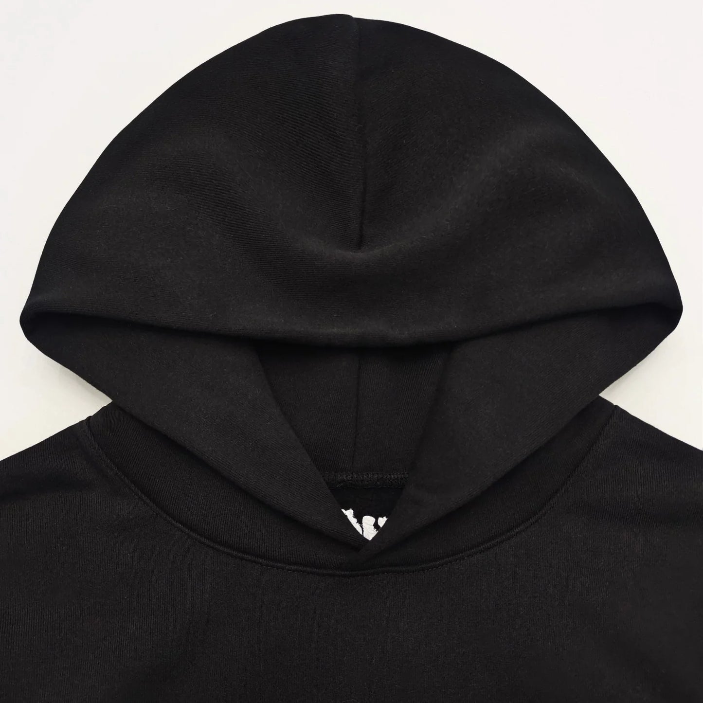 Sweat à capuche SP5DER WEB strass noir