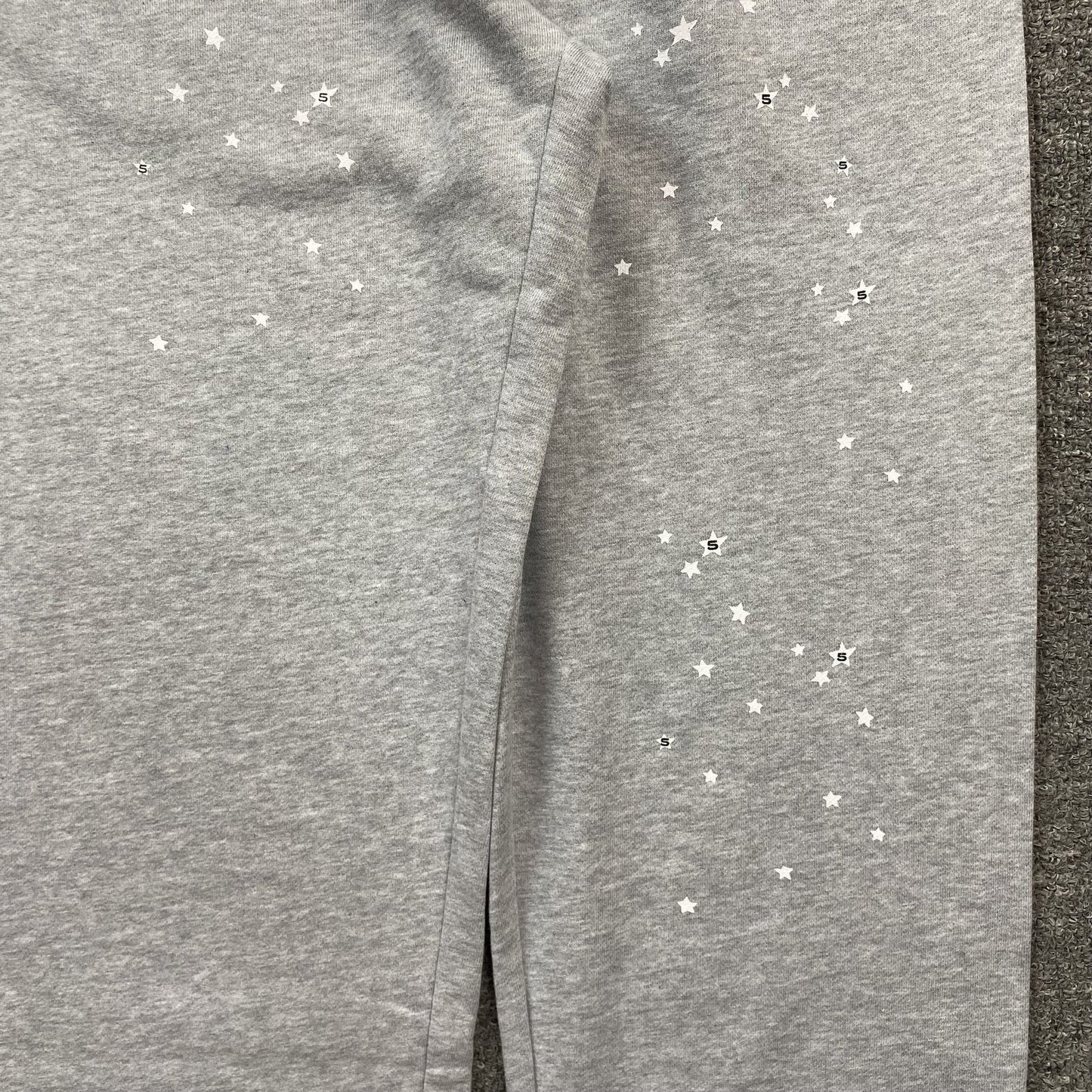 Pantalon de survêtement SP5DER OG WEB gris chiné