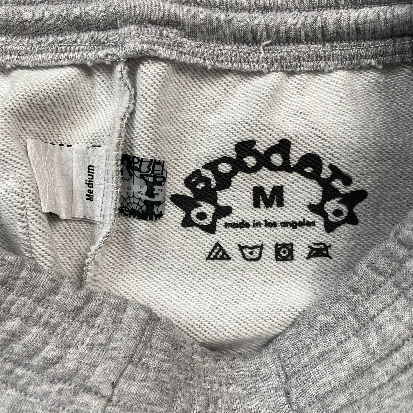 Pantalon de survêtement SP5DER OG WEB gris chiné
