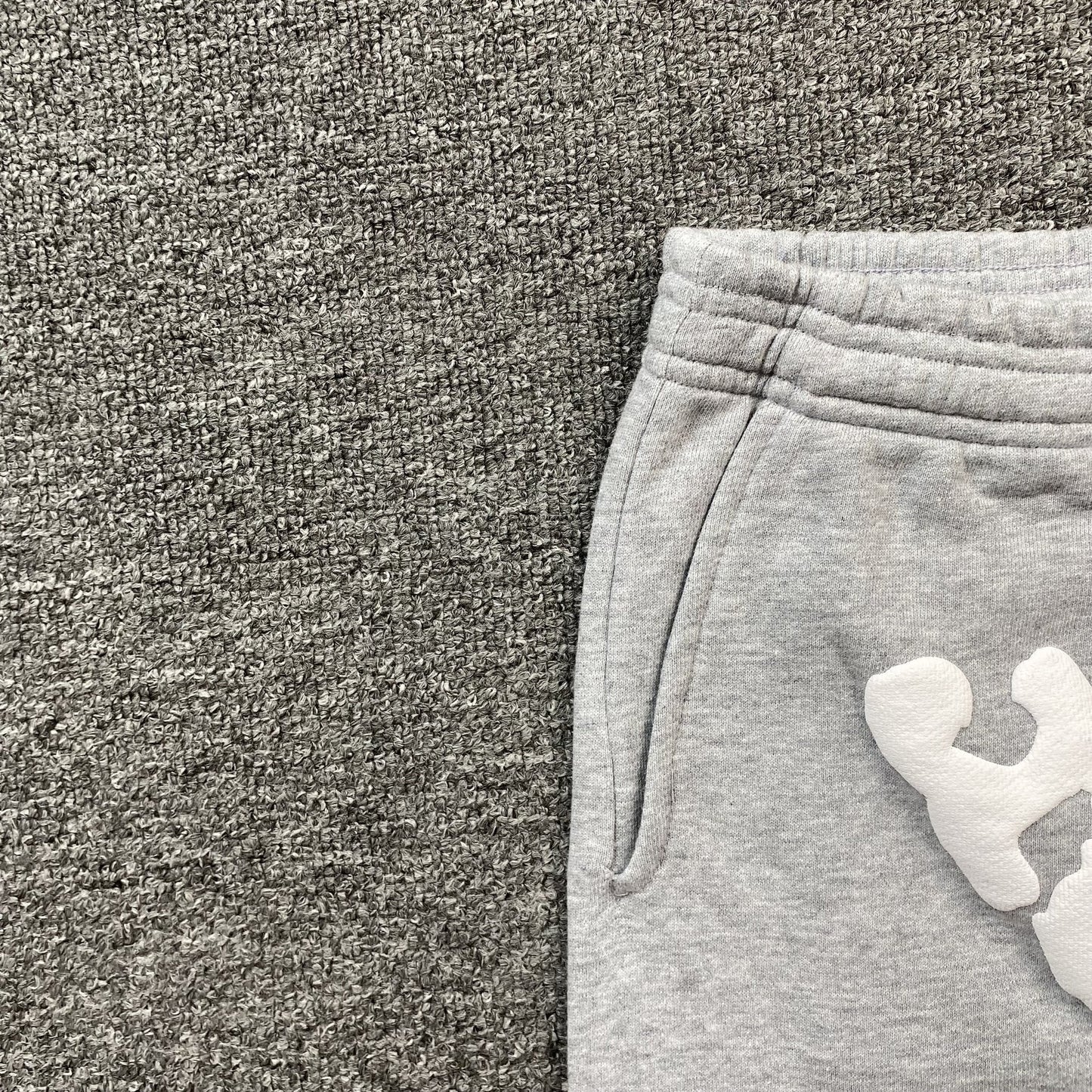 Pantalon de survêtement SP5DER OG WEB gris chiné
