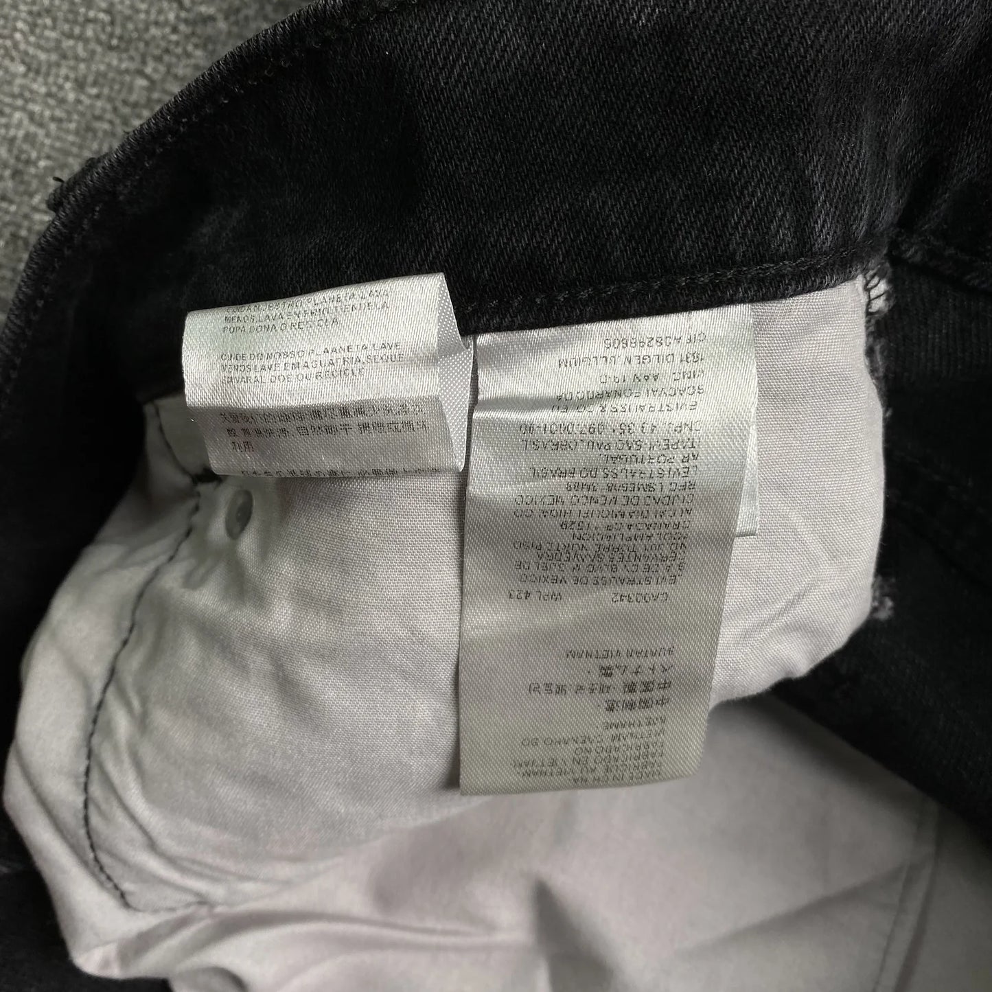 Jean SP5DER PEINT MOTO noir