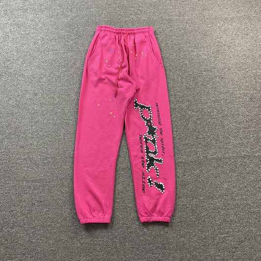 Pantalon de survêtement SP5DER P*NK rose