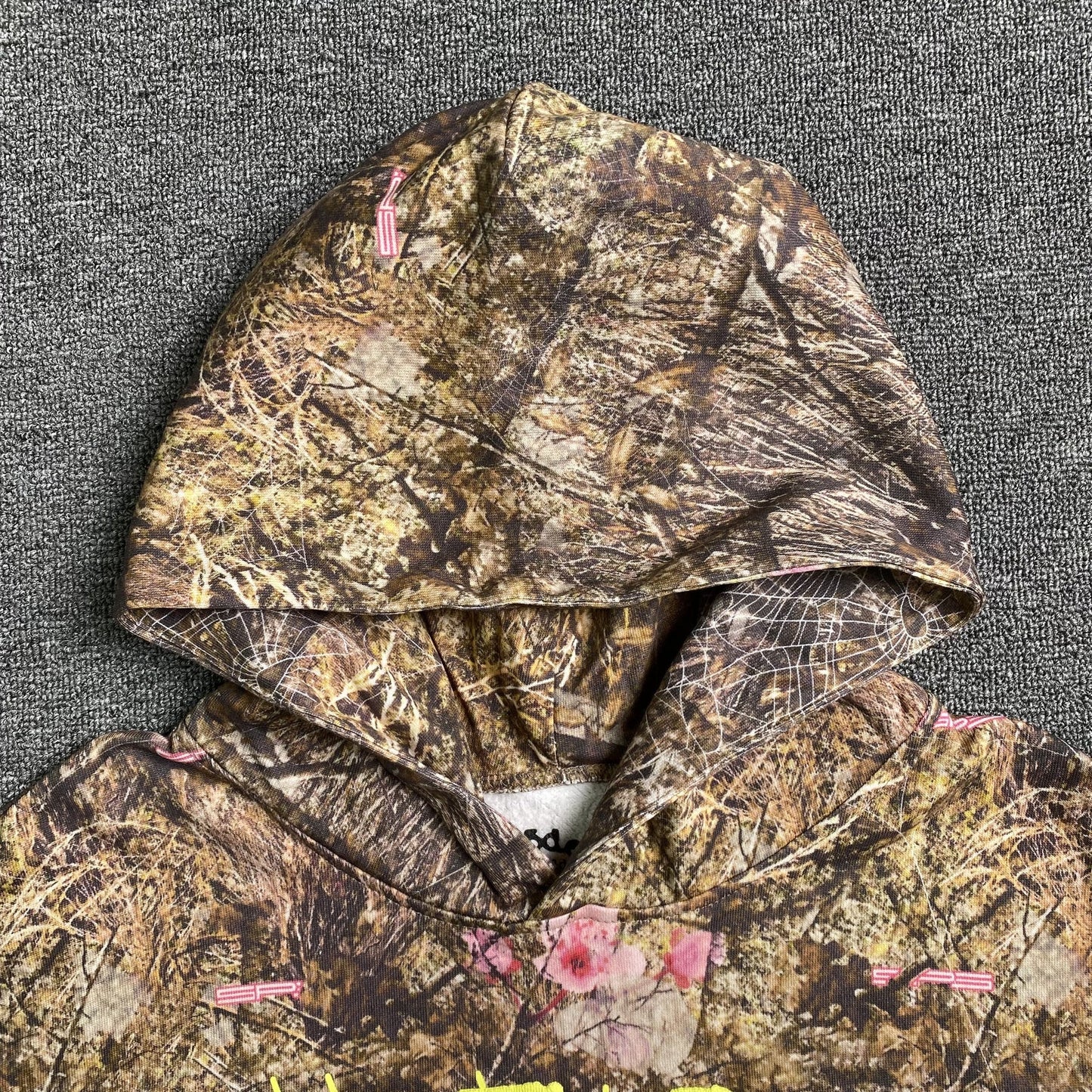 Sweat à capuche SP5DER REAL TREE OG WEB CAMO