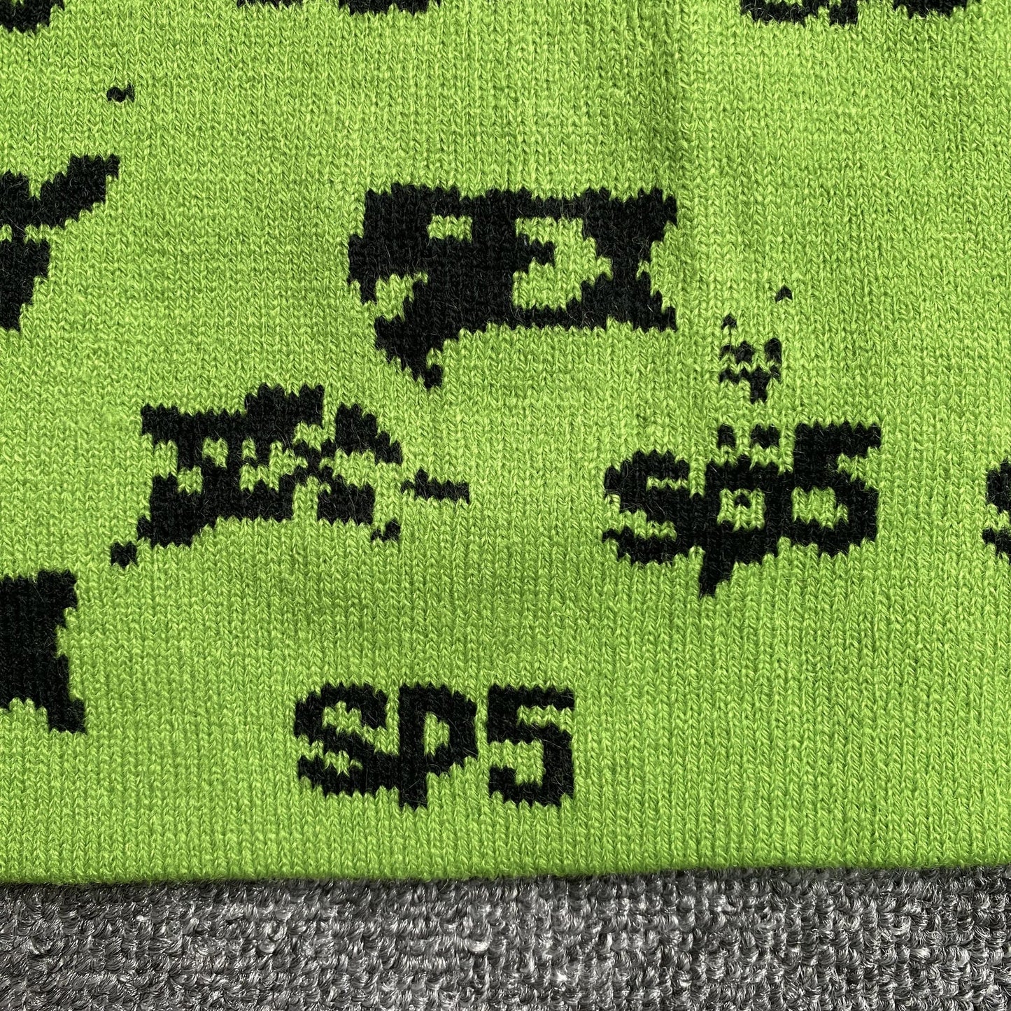 Bonnet SP5DER SEX SKULLY SLIME vert