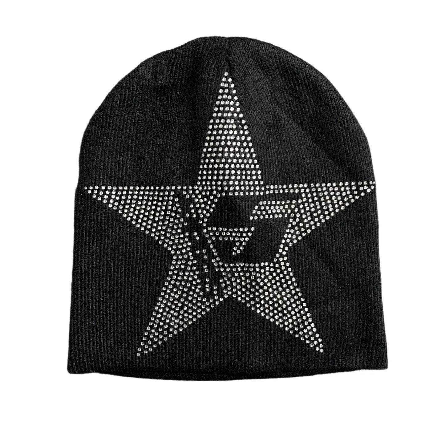 Bonnet SP5DER STAR STRASS SKULLY noir