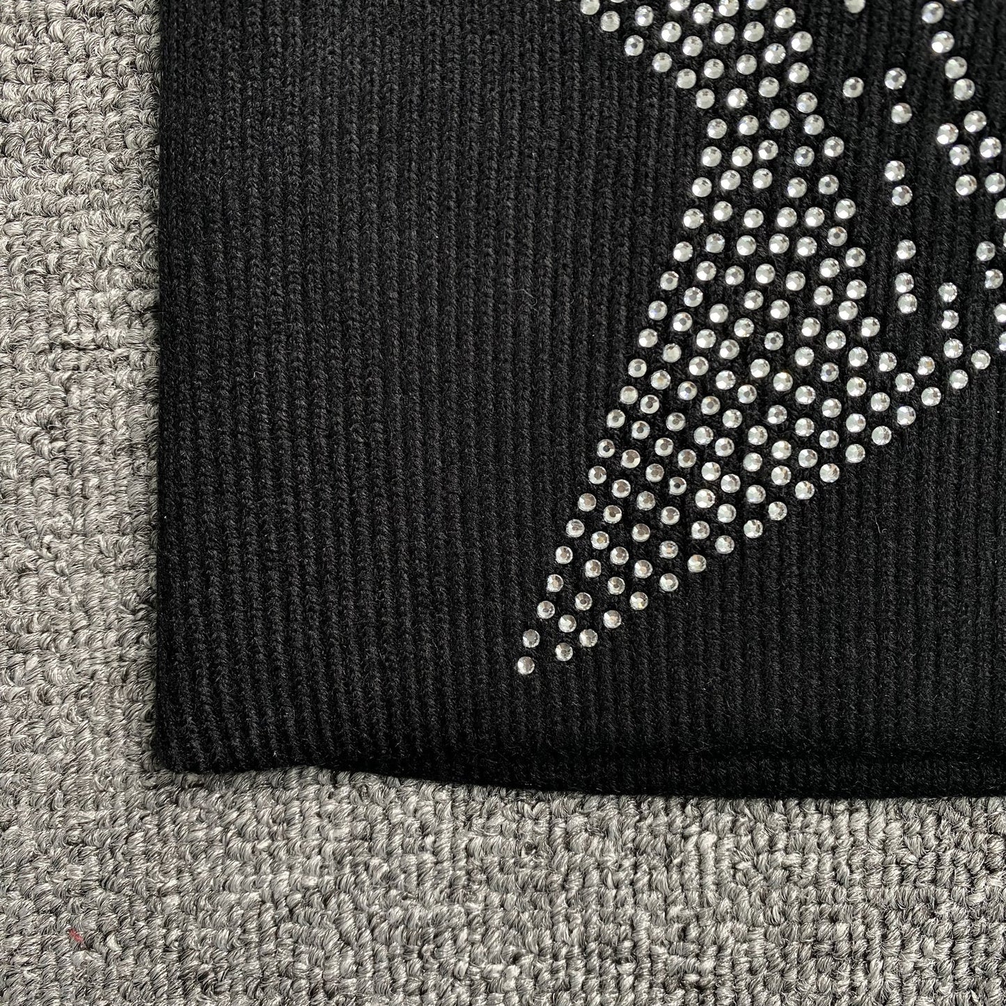 Bonnet SP5DER STAR STRASS SKULLY noir